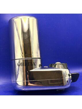 Brita Elite FR-200 Chrome Silver Kitchen Faucet Water Filter System 2 Filters